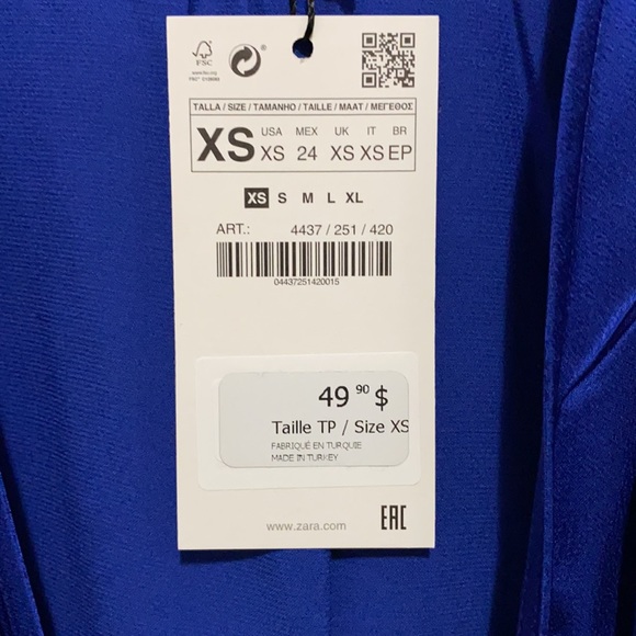 Zara wrap top - Picture 3 of 3